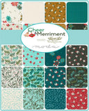 Cheer & Merriment Charm Pack 45530PP from Moda by the pack