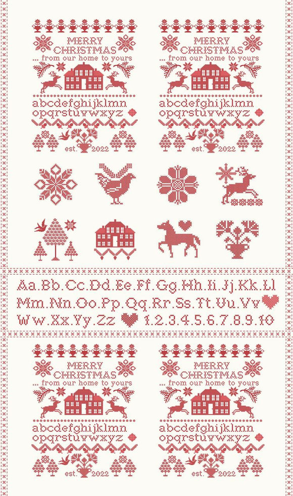 Christmas Stitched 24