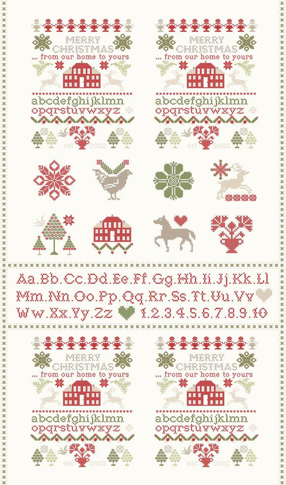 Christmas Stitched 24