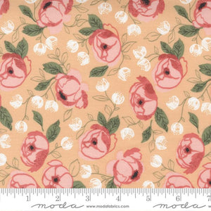 Country Rose Sunshine Floral Fabric 5170-18 from Moda by the yard