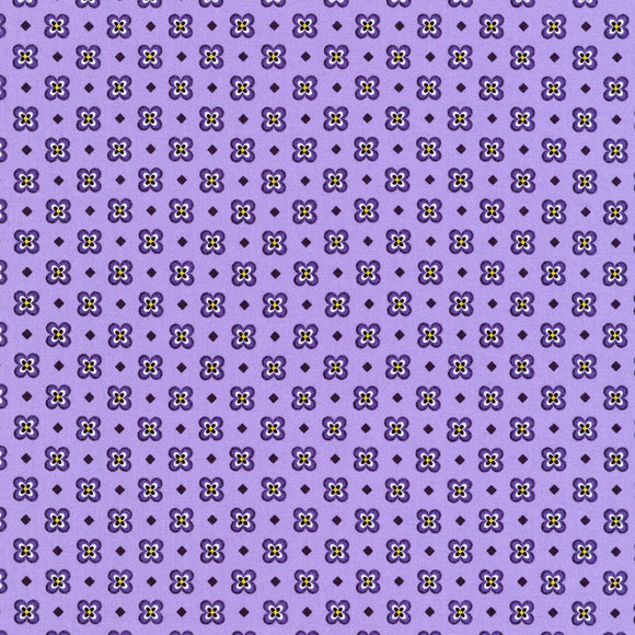 Elizabeth Small Purple Floral Fabric 19897-6 from Robert Kaufman by the yard