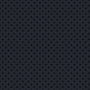 Essentials Midnight Black Stars Fabric 39119-999 from Wilmington by the yard