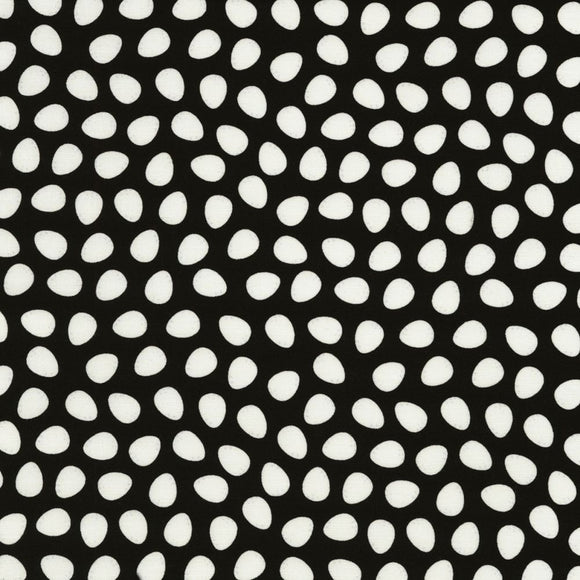 Farm Fresh Black Hen Eggs Fabric C6693 from Timeless Treasures by the yard