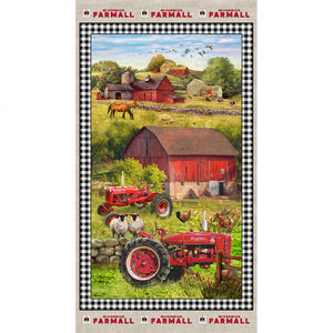Farmall Sweet Farmhouse 24" x 44" Panel 10336 from Print Concepts by the panel