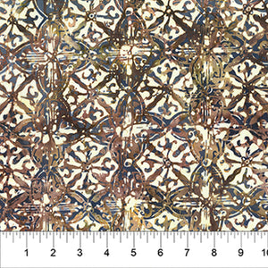 Florentine Geo Batik Fabric 8-613-34 from Banyan Batiks by the yard