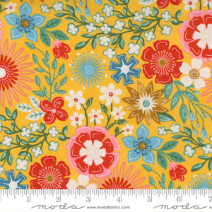 Frankie Uninhibited Goldie Floral Fabric 30670-16 from Moda