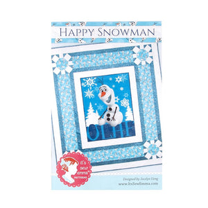 Happy Snowman Pattern from Its Sew Emma