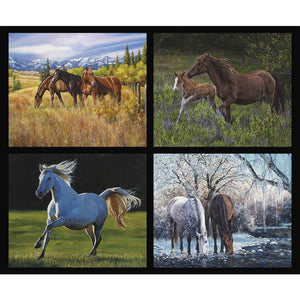 High Horse 36" x 44" Pillow Panel PPD11125-Pillow from Riley Blake by the panel