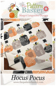 Hocus Pocus Fall Quilt Pattern from Margot Languedoc Designs by the pattern