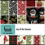 Joy Of The Season 10" x 10" Pack JOS10PK from Benartex by the pack