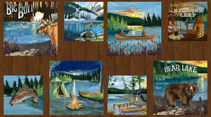 Lake Adventure 24" x 43" Panel 90511-247 from Wilmington by the panel