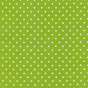 Lime Dots Fabric 1820 from Timeless Treasures by the yard
