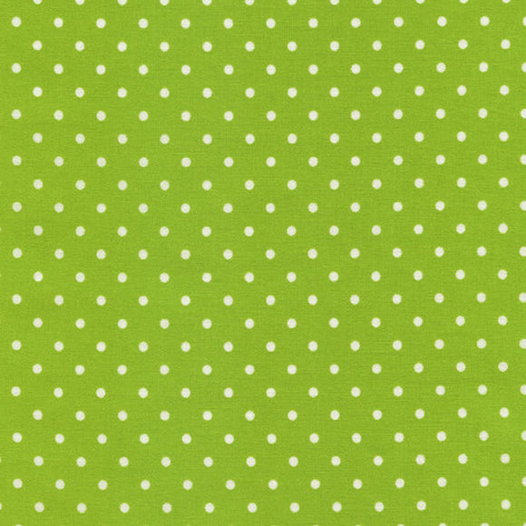 Lime Dots Fabric 1820 from Timeless Treasures by the yard