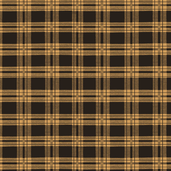 Living The Dream Light Rust Plaid Fabric Y3442-70 from Clothworks by the yard