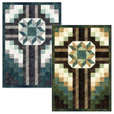 The Old Rugged Cross Queen Size Quilt Kit Featuring Stonehenge Gradations from Northcott