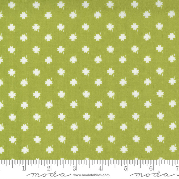 One Fine Day Tiny Green Floral Fabric 55233-13 by Bonnie & Camille from Moda