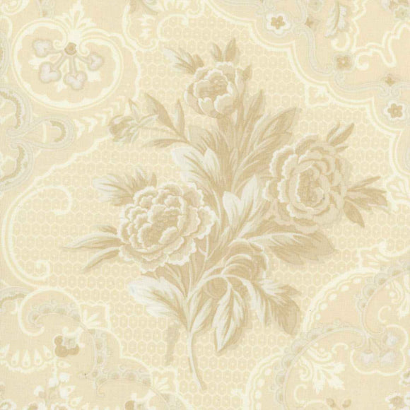 Pathways Cream Floral Fabric 98699-122 from Wilmington by the yard