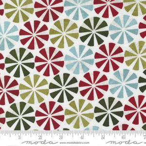 Peppermint Bark Marshmallow Candy Fabric 30693-12 by Basic Grey from Moda by the yard