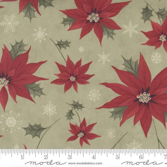 Poinsettia Plaza Sage 44290-13 from Moda by the yard