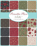 Poinsettia Plaza Jelly Roll 44290JR by 3 Sisters from Moda by the roll