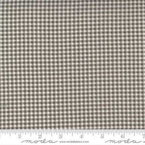 Seashore Drive Charcoal Gingham Check Fabric 37626-16 from Moda by the yard