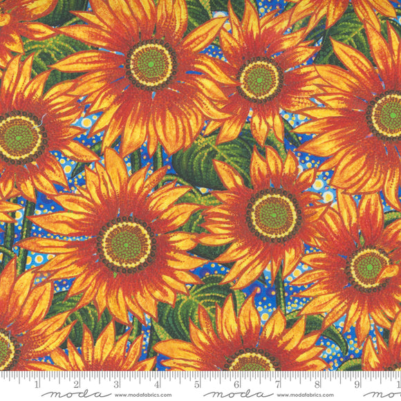 Sunflower Dreamscapes Packed Sunflowers 51251-11 from Moda by the yard