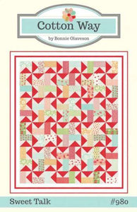Sweet Talk Quilt Pattern by Bonnie Olaveson for Cotton Way