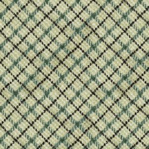 Timberland Bears Green Plaid Fabric 29108H from Quilting Treasures