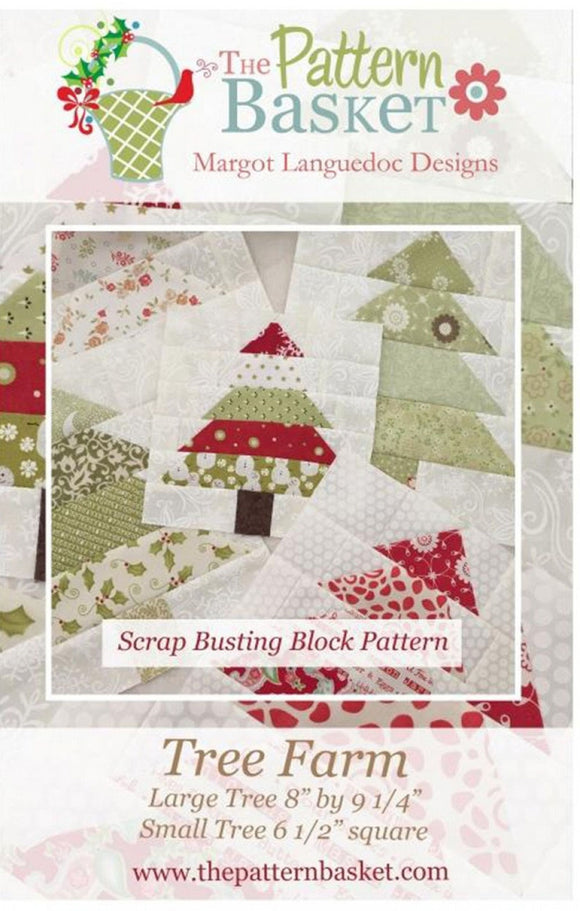 Tree Farm Holiday Quilt Pattern from the Pattern Basket