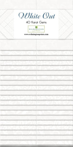 White Out White Strip Set Q842-12-842 from Wilmington Prints by the pack