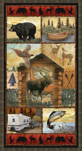 Wilderness Trail 24" x 44" Panel 2062PP-39 from Blank Quilting by the panel