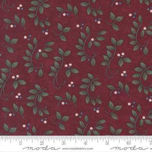 Winter Flurries Berry Fabric 6884-14 by Holly Taylor from Moda by the yard