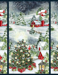 Winter Hollow 24" x 44" Holiday Panel 39742-413 from Wilmington by the Panel