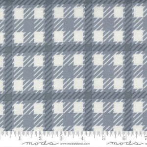 Yuletide Gatherings Smoke Plaid FLANNEL Holiday Fabric 49146-18F from Moda