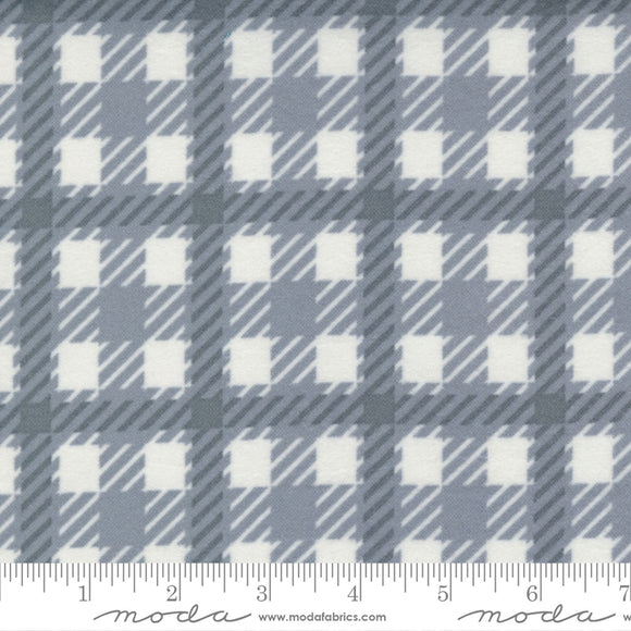 Yuletide Gatherings Smoke Plaid FLANNEL Holiday Fabric 49146-18F from Moda