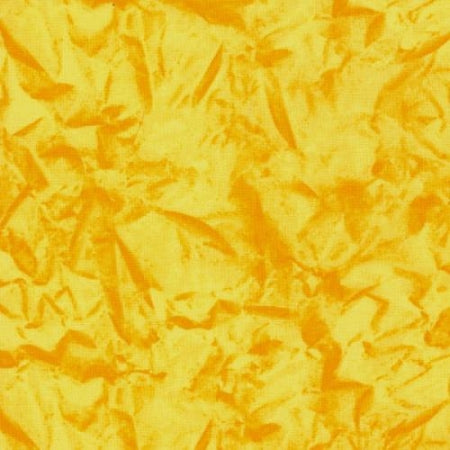 Quilt Fabric Crushed Daffodil Yellow 6873D