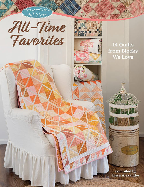 All-Time Favorites - Moda All-stars: 14 Quilts from Blocks We Love Book from Martingale Publishers