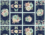 Blissful 66" x 86" Quilt Kit featuring the Blissful Collection from Wilmington Prints