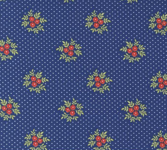 Fruit Cocktail Boysenberry Posey Blossoms Small Floral Dot 20464-12 by Fig Tree Co from Moda