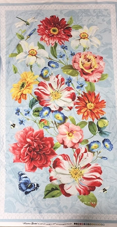 Rainbow Garden Quilt Fabric 24