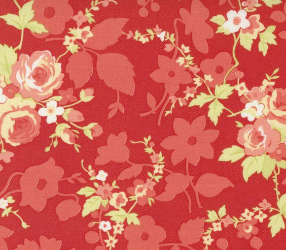 Fruit Cocktail Cherry Floral 20460-15 by Fig Tree Co from Moda
