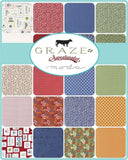 Graze Jelly Roll Quilt Fabric 55600JR from Moda