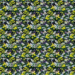 Hummingbird Floral 20175-MLT Fabric from Studio E 