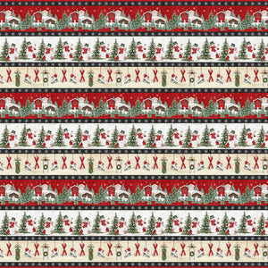 Making Spirits Bright Border Stripe 2291-88 from Blank Quilting by the yard