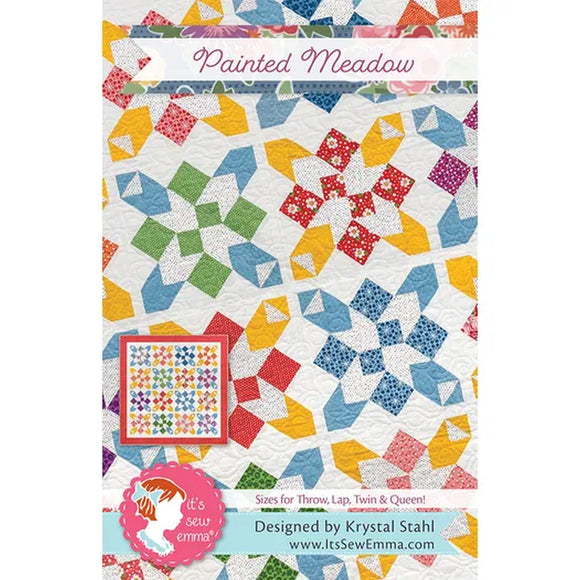 Painted Meadow Quilt Pattern ISE-260 from It's Sew Emma