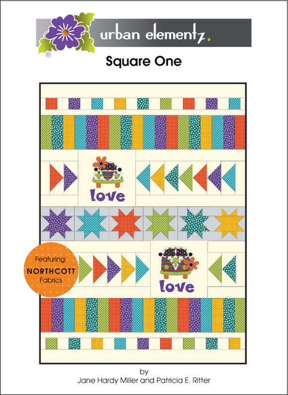 Square One Quilt Pattern from Urban Elementz