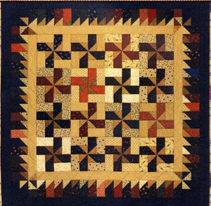 Windmills On The Plains Quilt Pattern from Kansas Troubles
